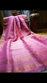 Linen saree SILK ZONE